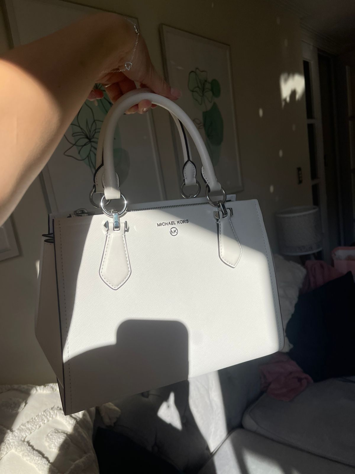Cartera blanca Michael Kors ORIGINAL - miniatura 5