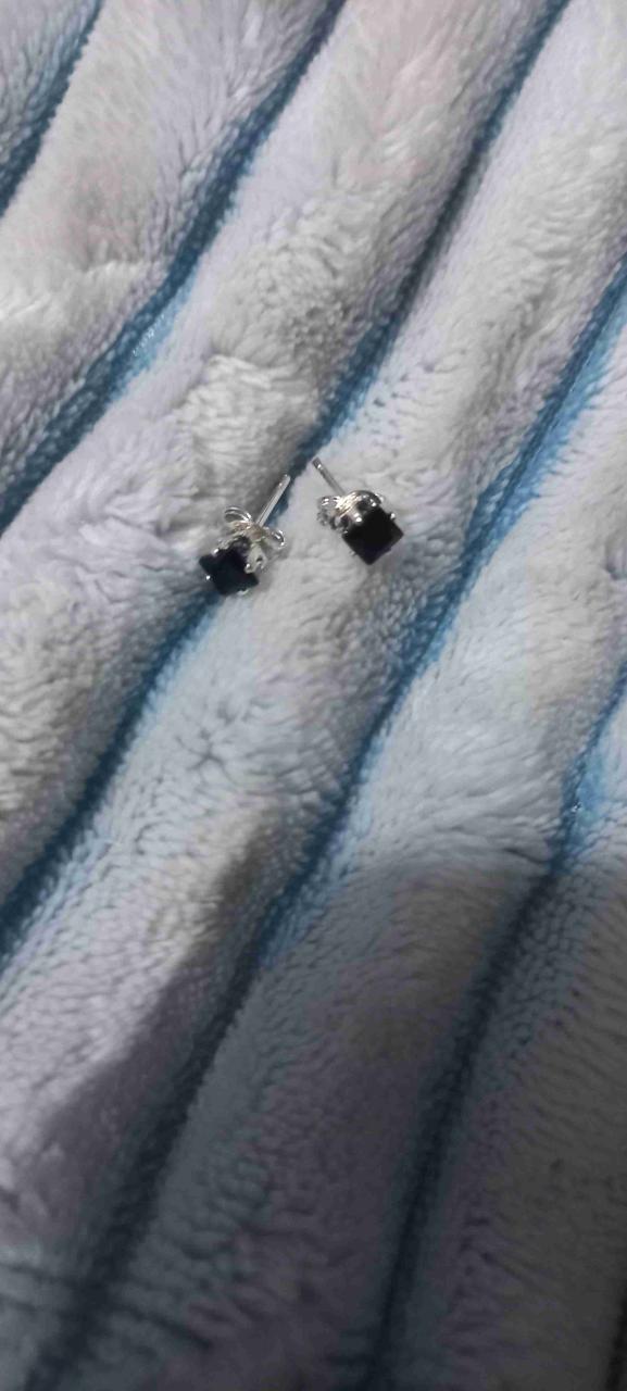 Aros pequeños de plata - miniatura 1