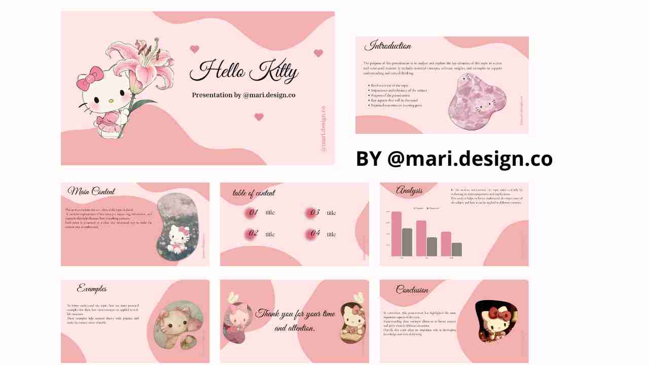Presentación de Hello Kitty