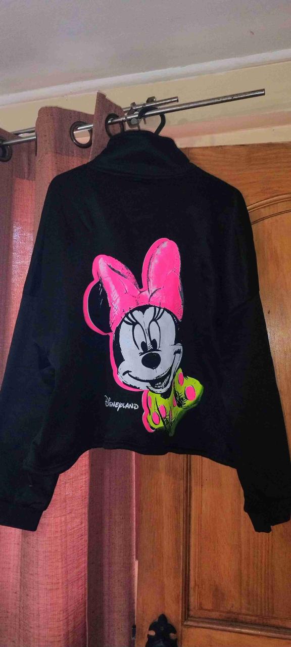 Polerón negro Minnie Mouse - miniatura 2