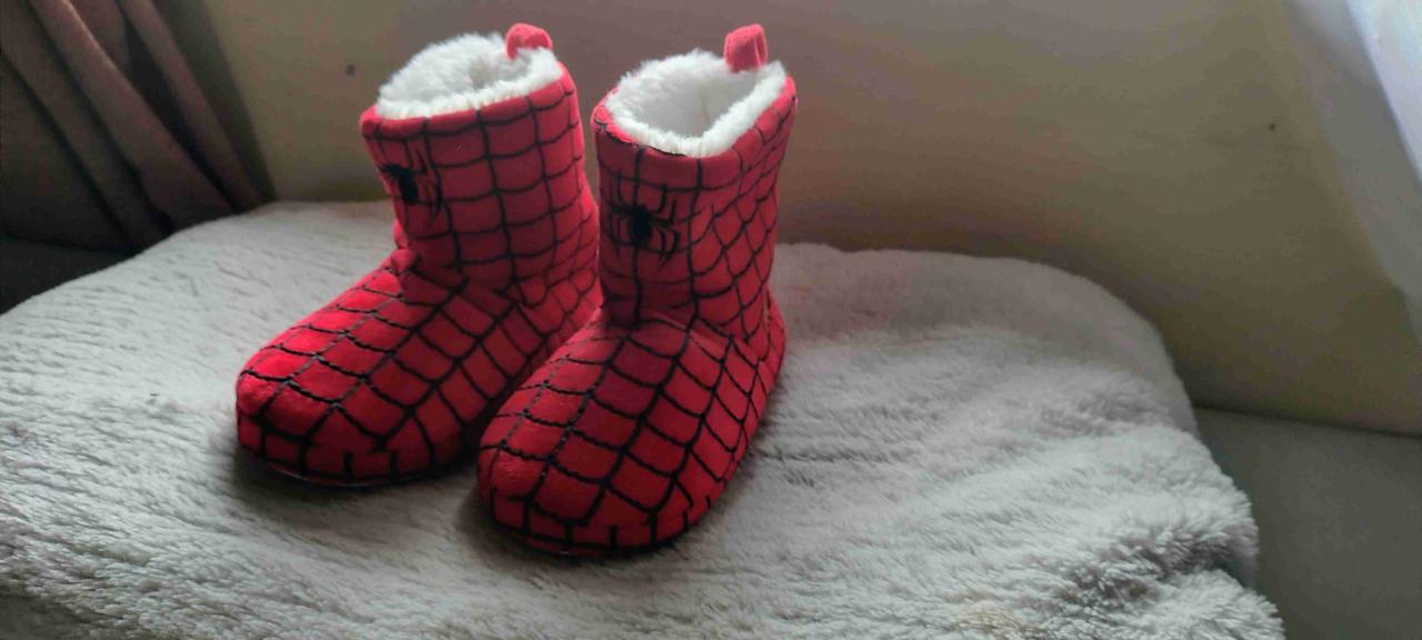 Botas de casa Spiderman rojas - miniatura 1