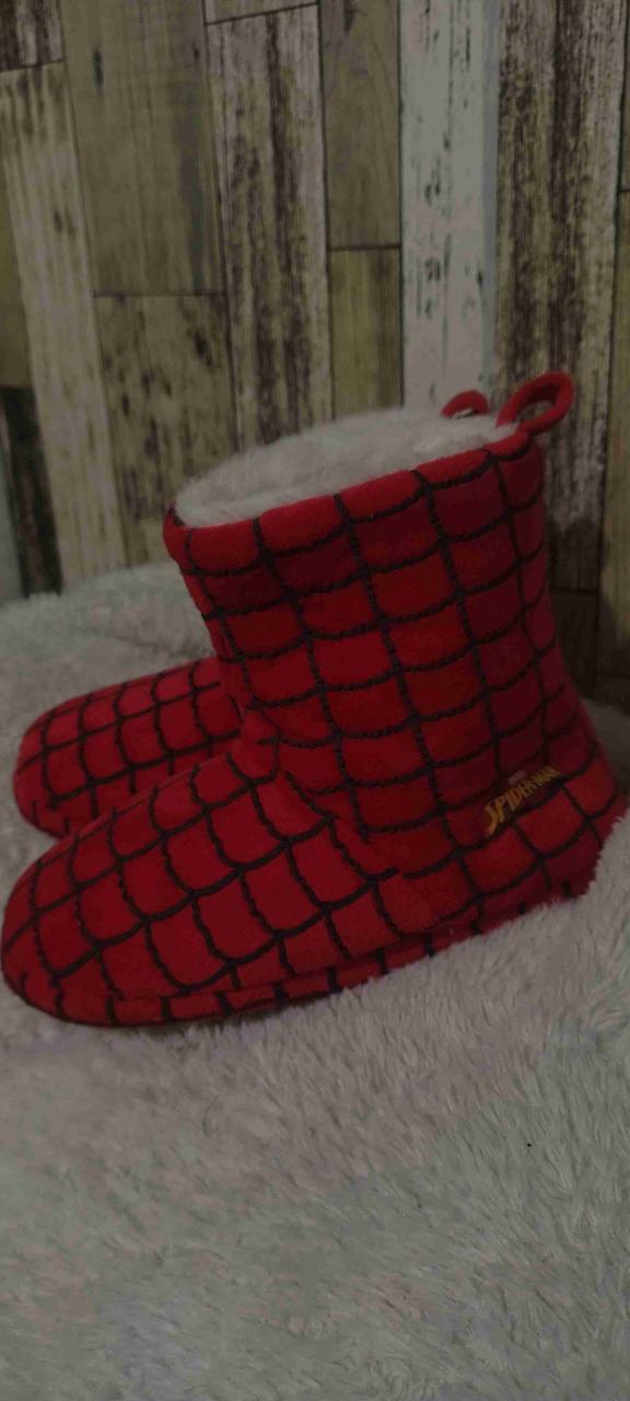 Botas de casa Spiderman rojas - miniatura 2