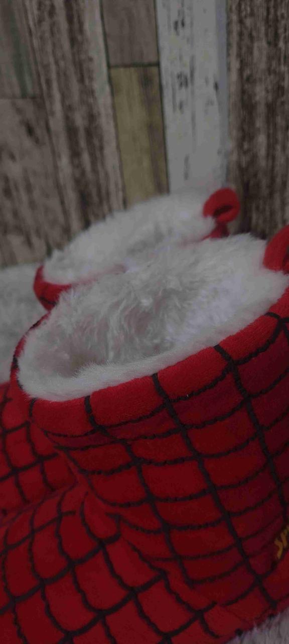 Botas de casa Spiderman rojas - miniatura 3