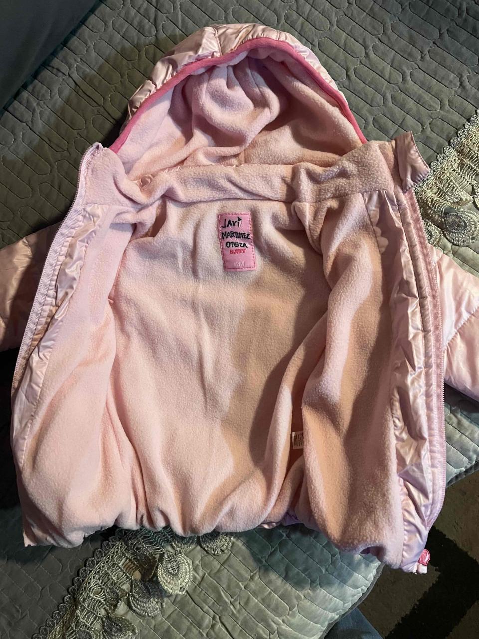 Chaqueta rosada para niña - miniatura 3