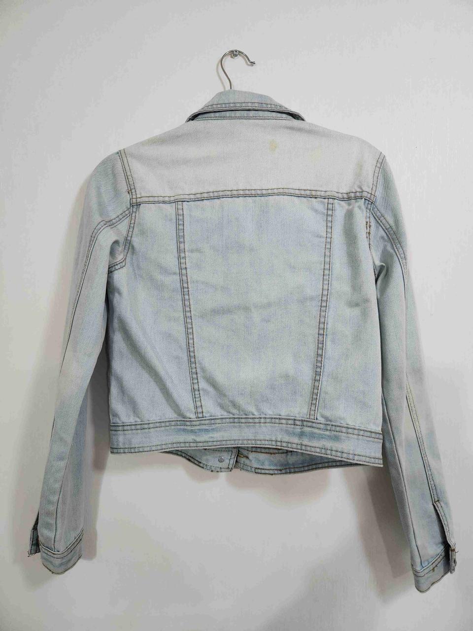 Chaqueta de mezclilla celeste - miniatura 2