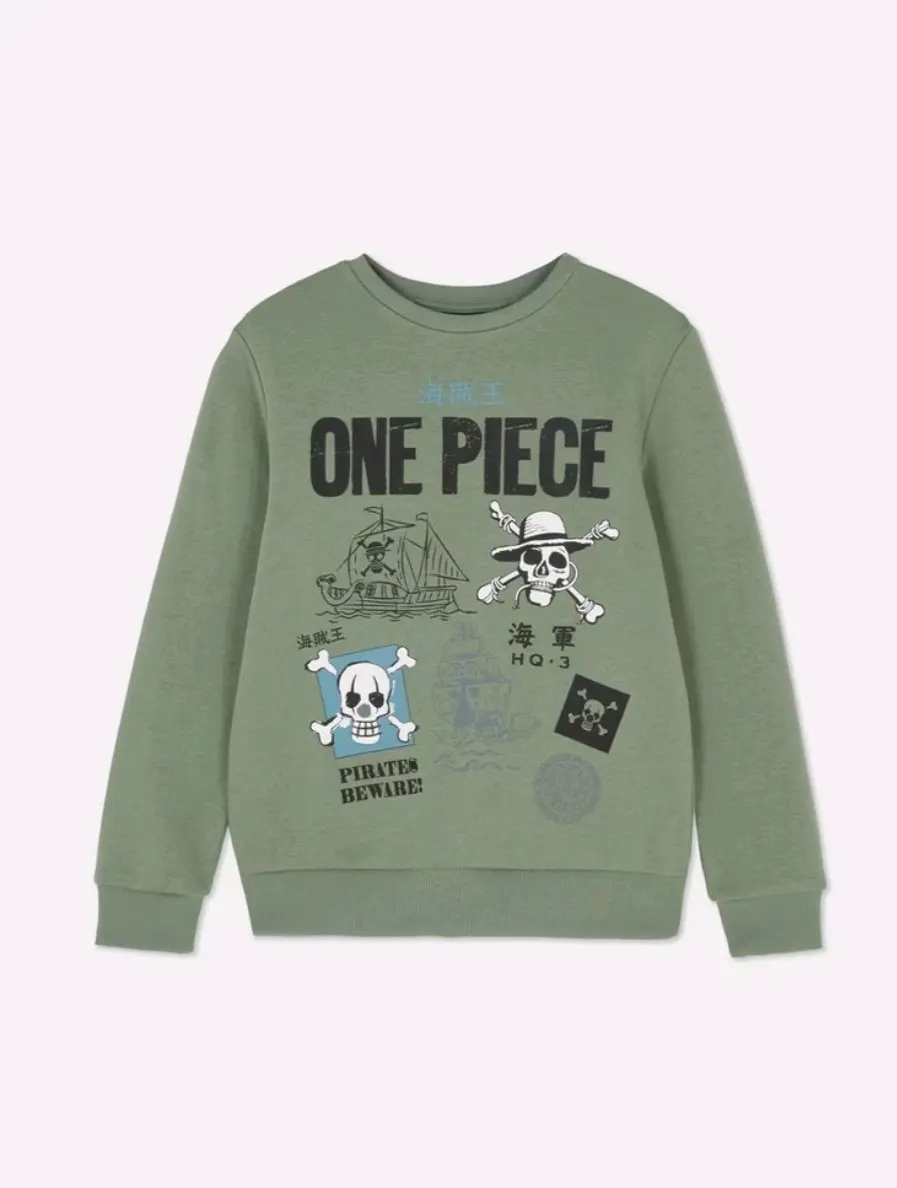 Polerón verde One Piece talla 10-11 - miniatura 2