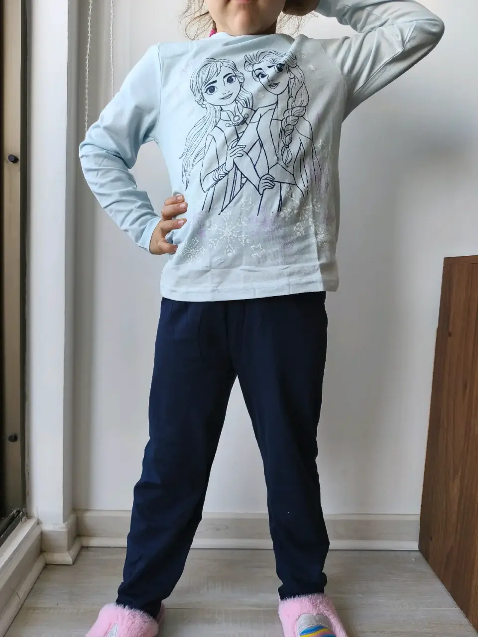 Pijama infantil Frozen algodón varias tallas - miniatura 3
