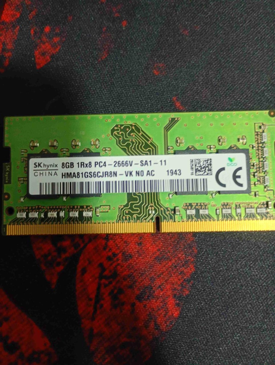 Ram 8gb ddr4 al hynix - miniatura 2
