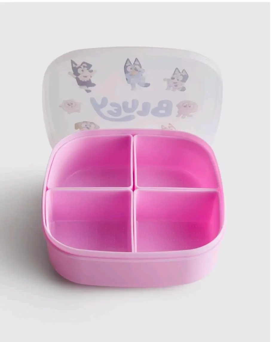 Cajita para snacks Bluey rosa - miniatura 2