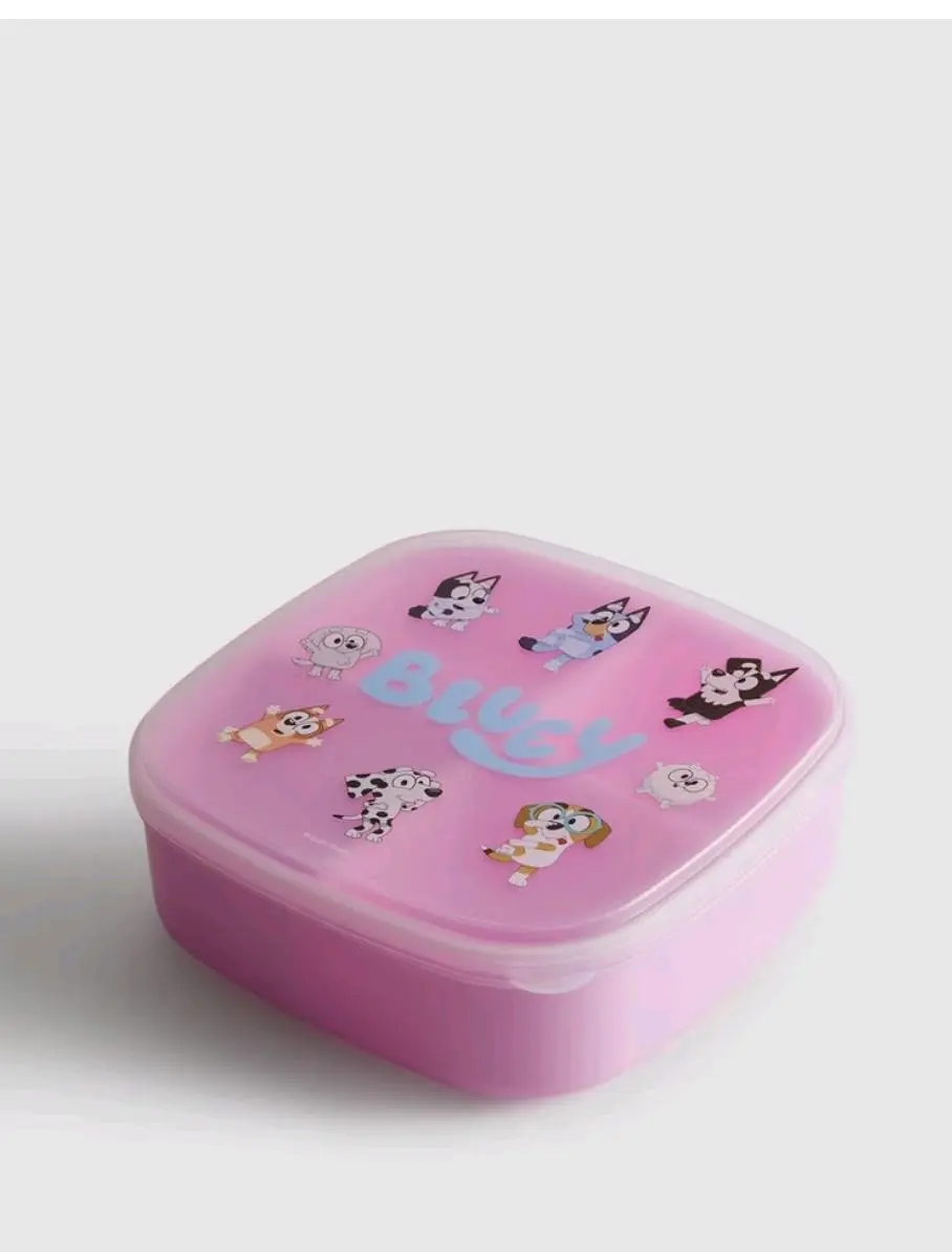 Cajita para snacks Bluey rosa - miniatura 3