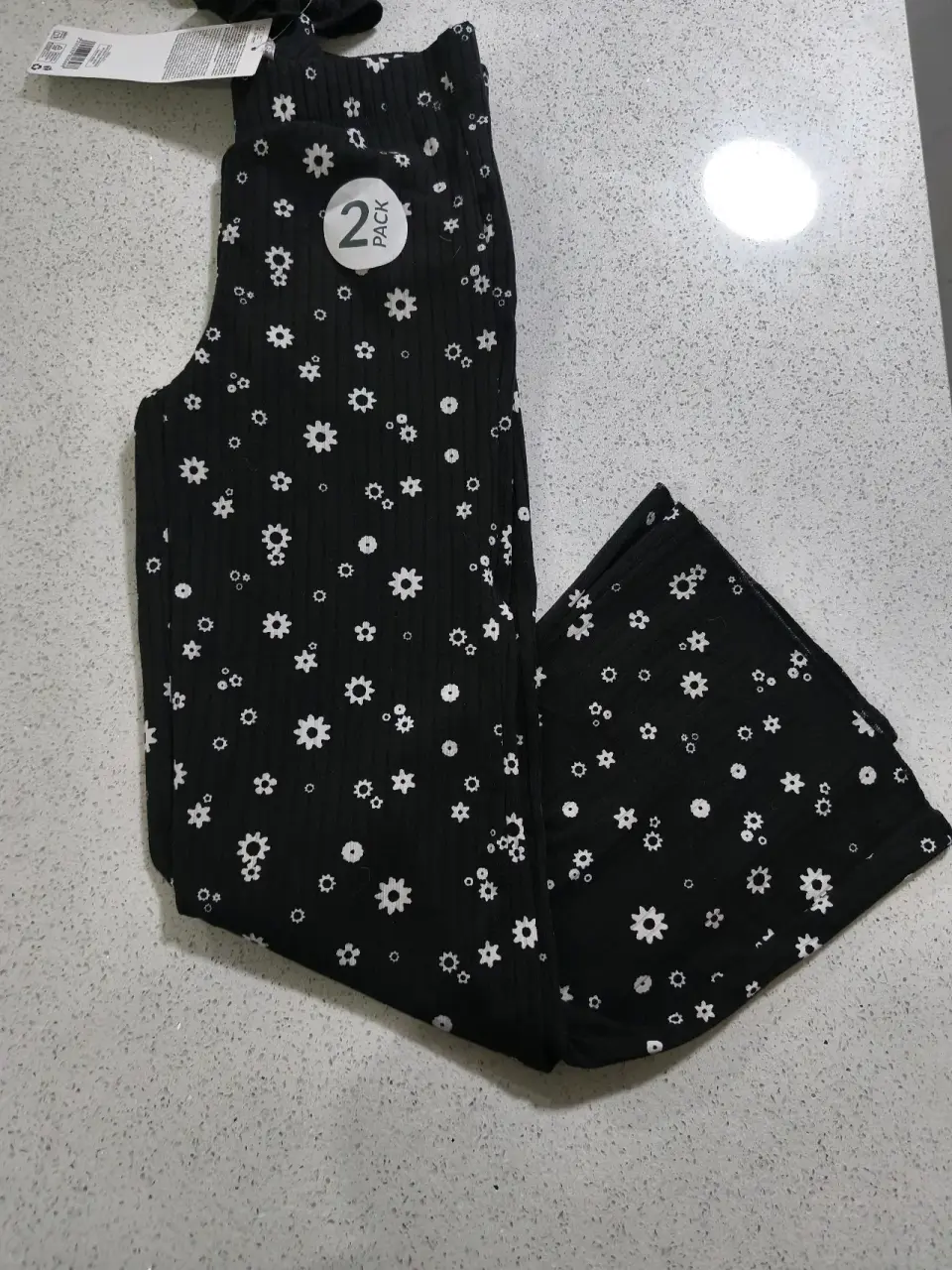 Pack 2 calzas flare talla 10 - miniatura 1