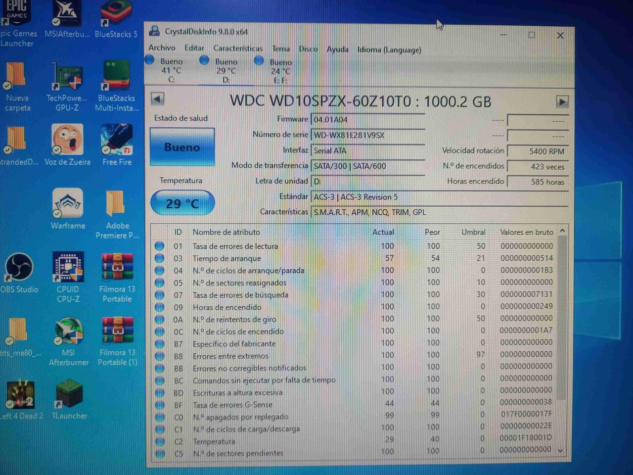 Disco Duro WD Blue 1TB - miniatura 2