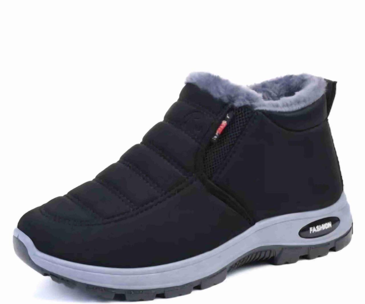 Botines negros con forro cálido 34/35 - miniatura 3
