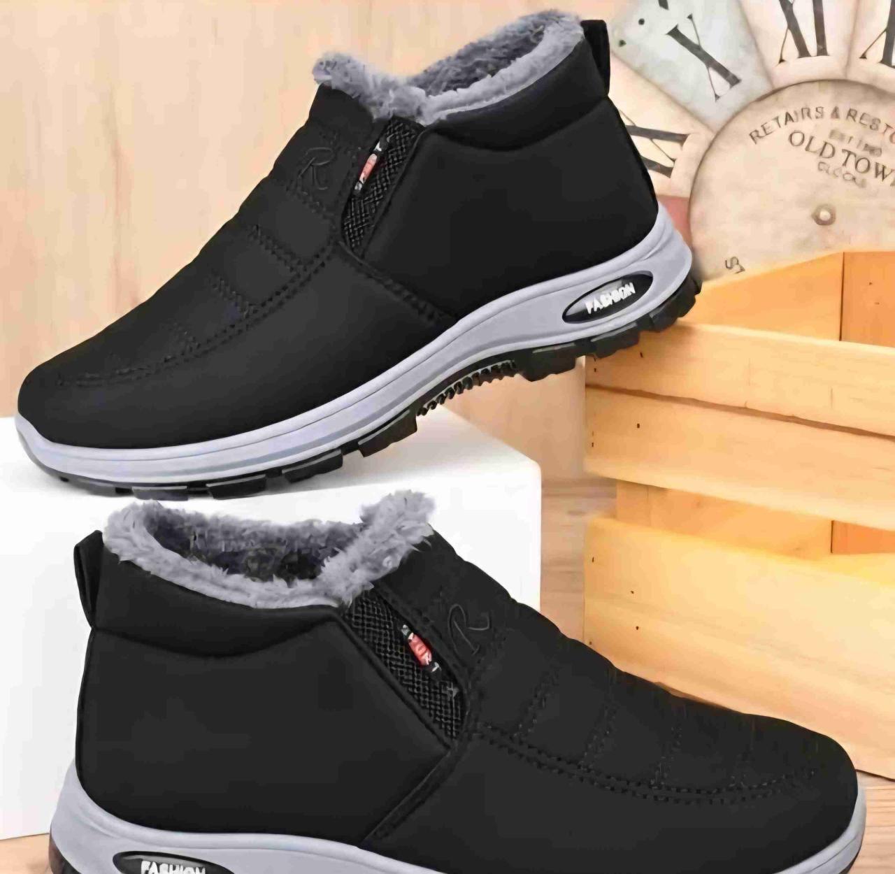 Botines negros con forro cálido 34/35 - miniatura 4