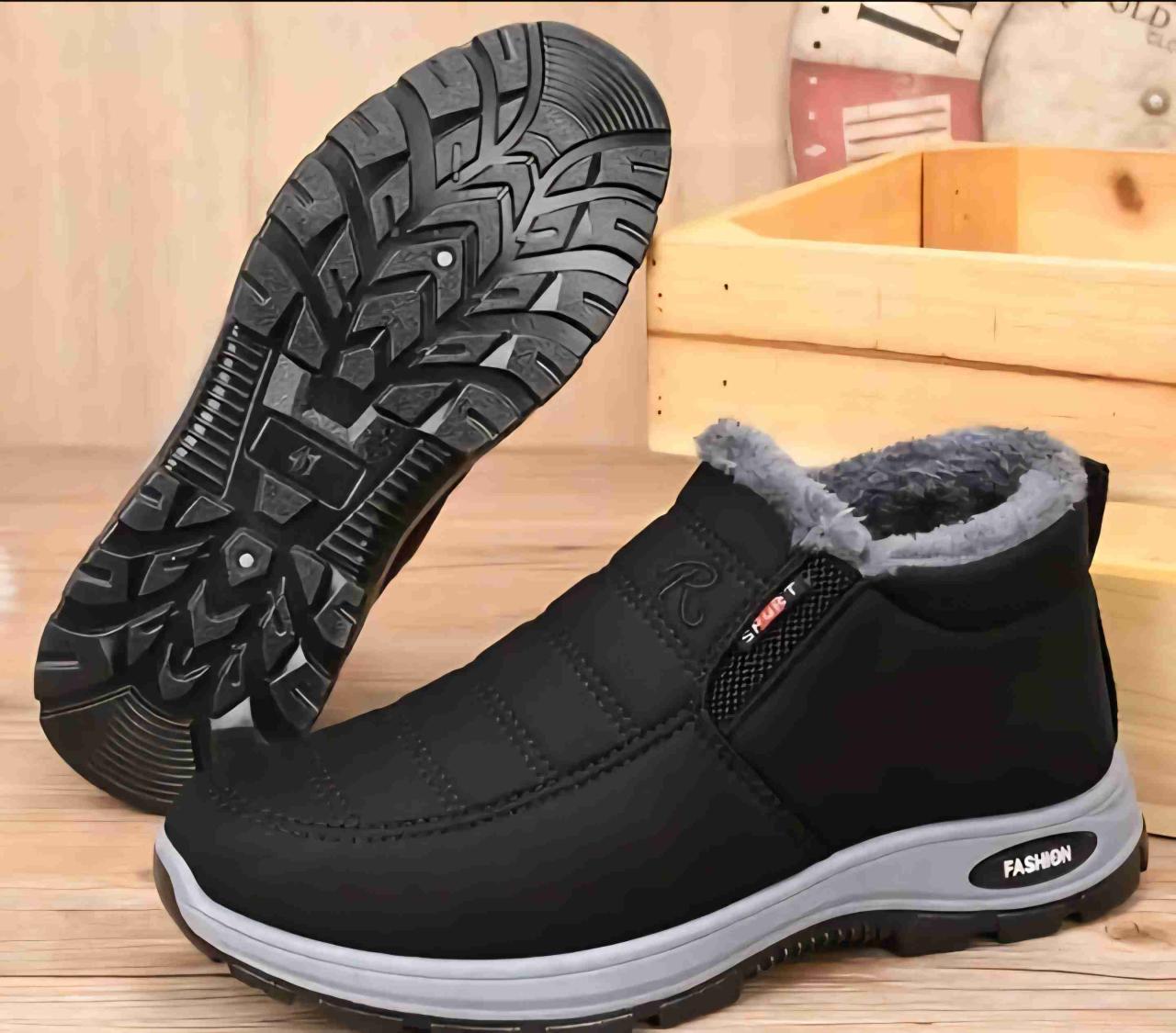 Botines negros con forro cálido 34/35 - miniatura 5