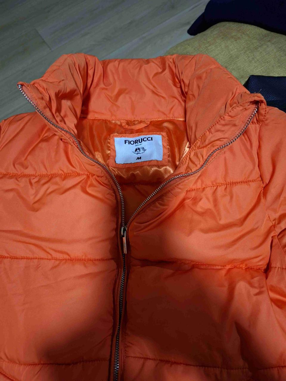 Chaqueta acolchada naranja - miniatura 3