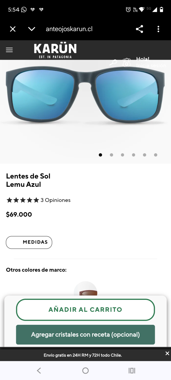 Lentes de sol Karün polarizados - miniatura 2