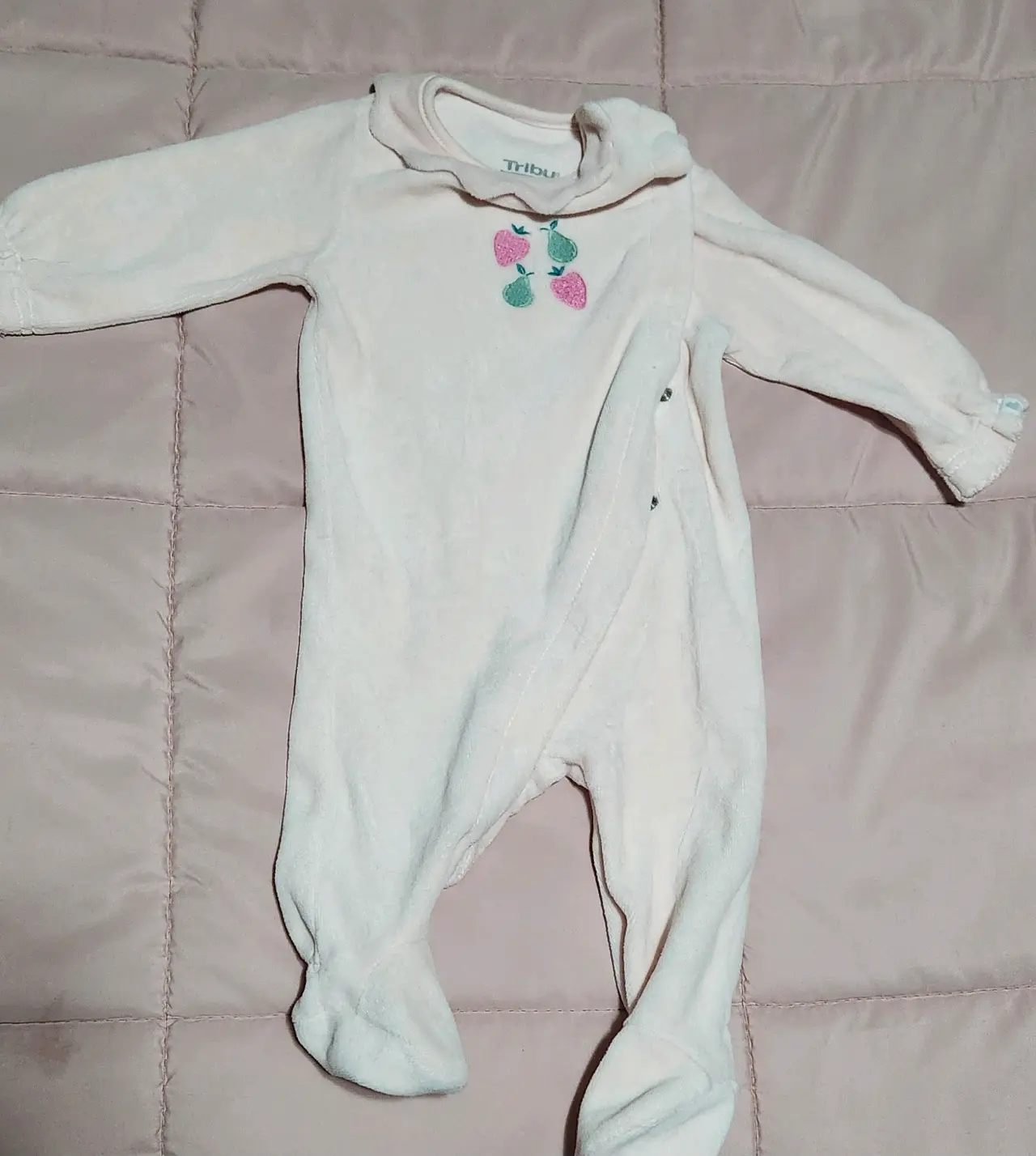 Pijama de bebé con puntos - miniatura 2