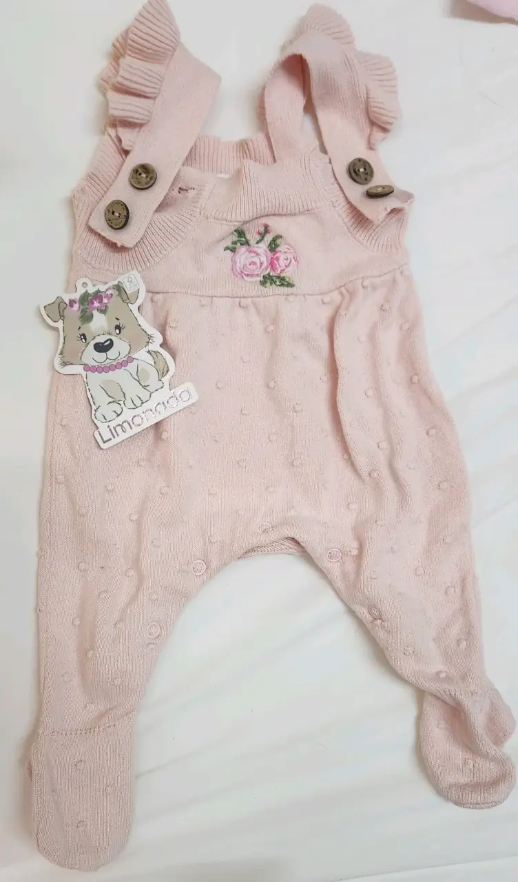 Pijama de bebé con puntos - miniatura 4