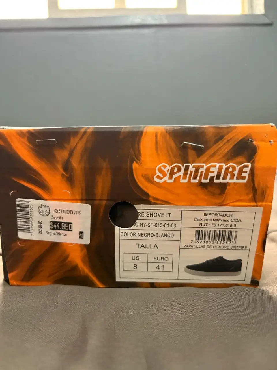 Zapatillas Spitfire negras - miniatura 3