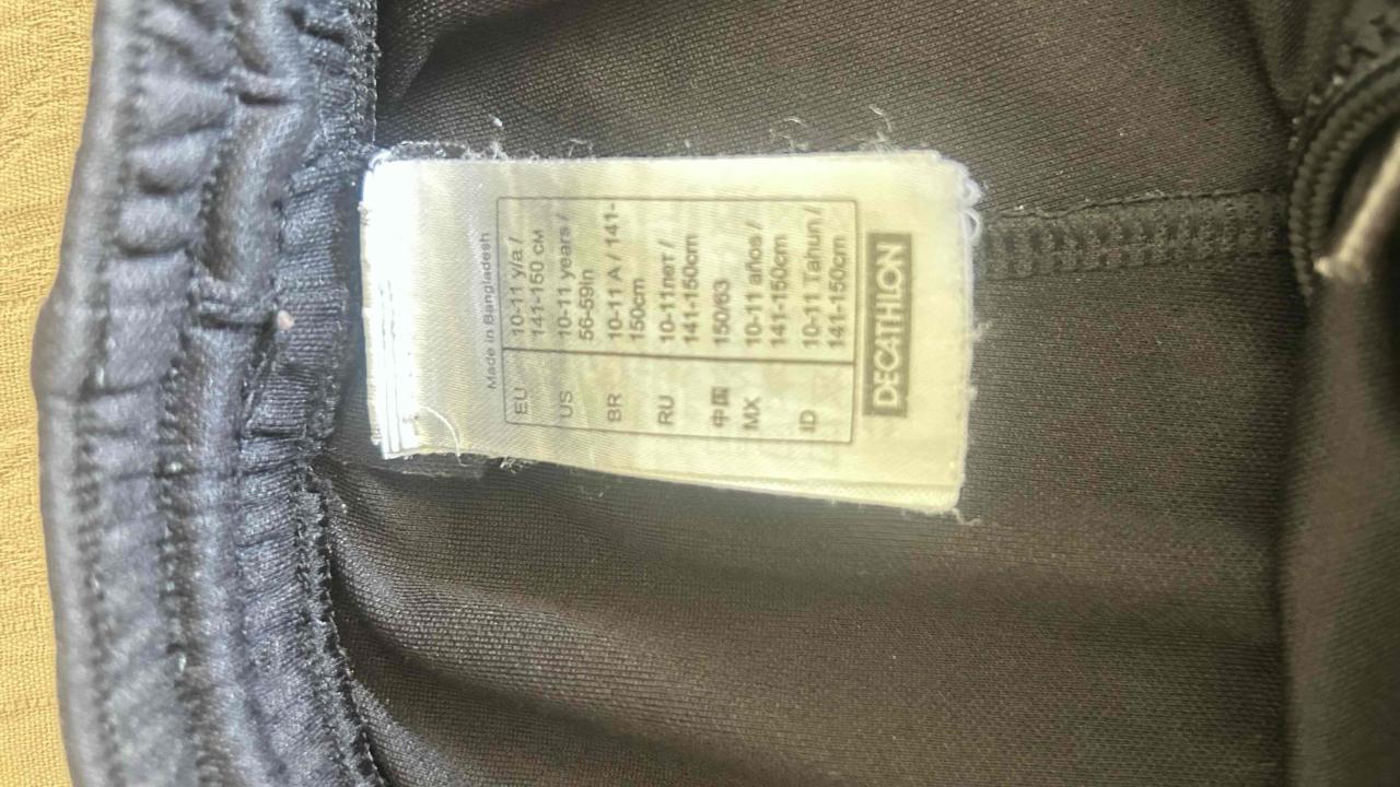 Shorts deportivos negros Kips - miniatura 3