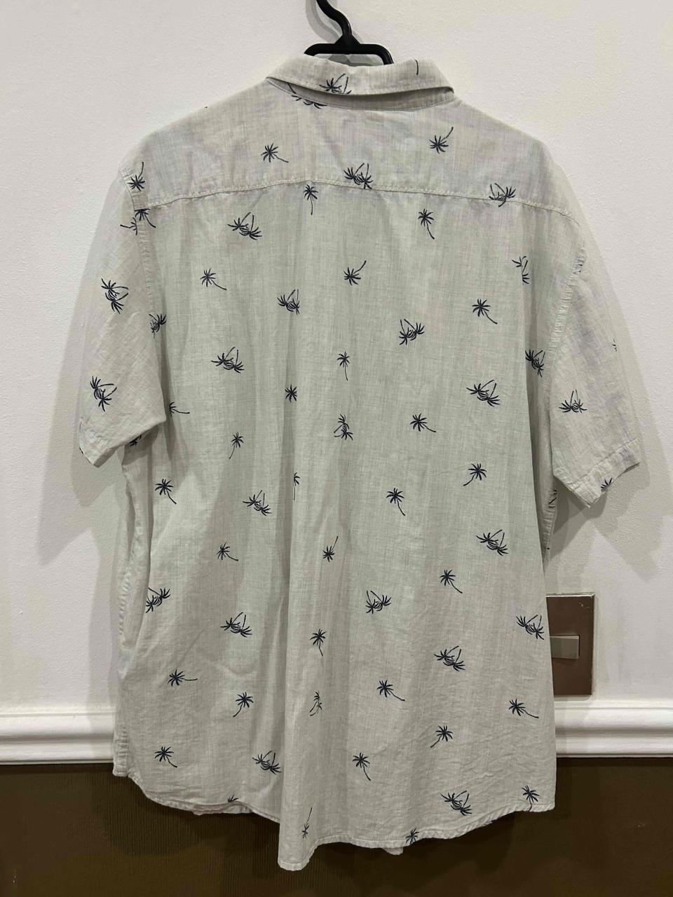 Camisa Billabon estampada blanca XL - miniatura 2