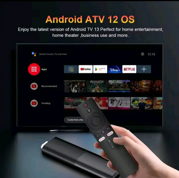 Reproductor Android ATV 12 - miniatura 1
