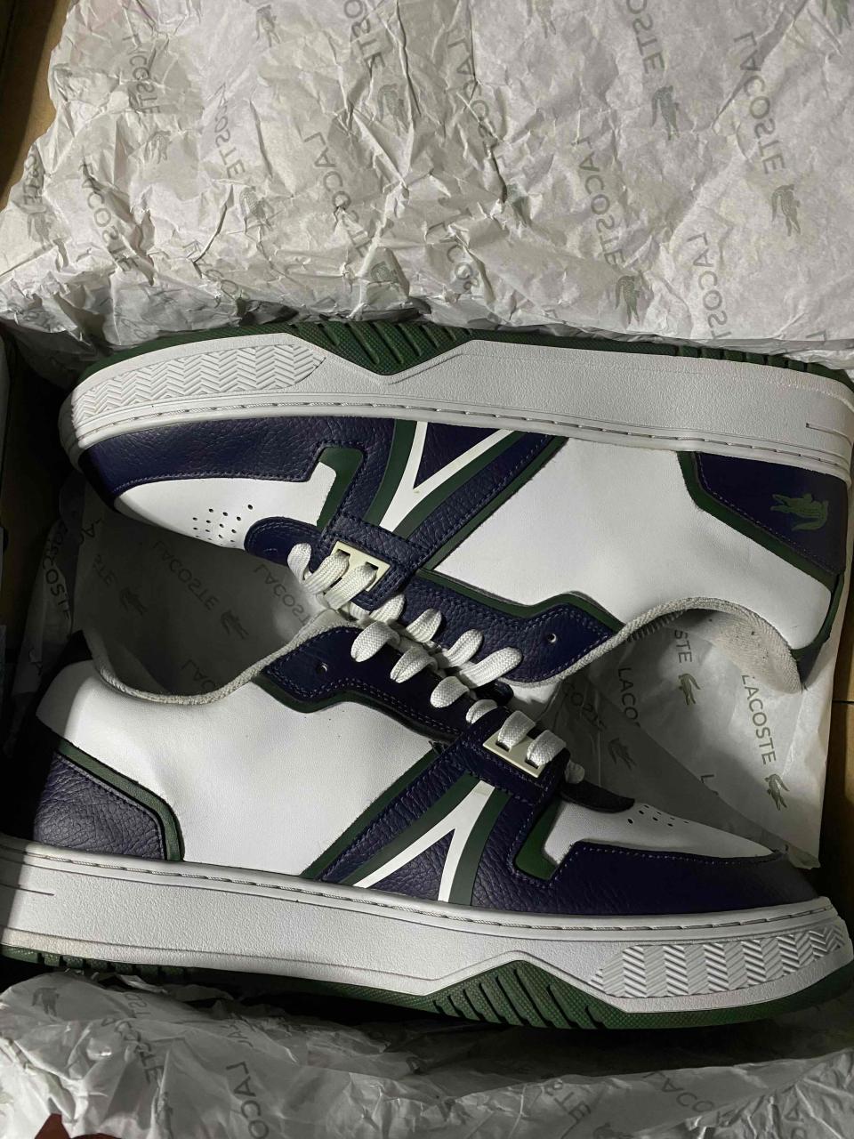 Zapatillas Lacoste Talla 45 ⚪️🔵🟢 - miniatura 4
