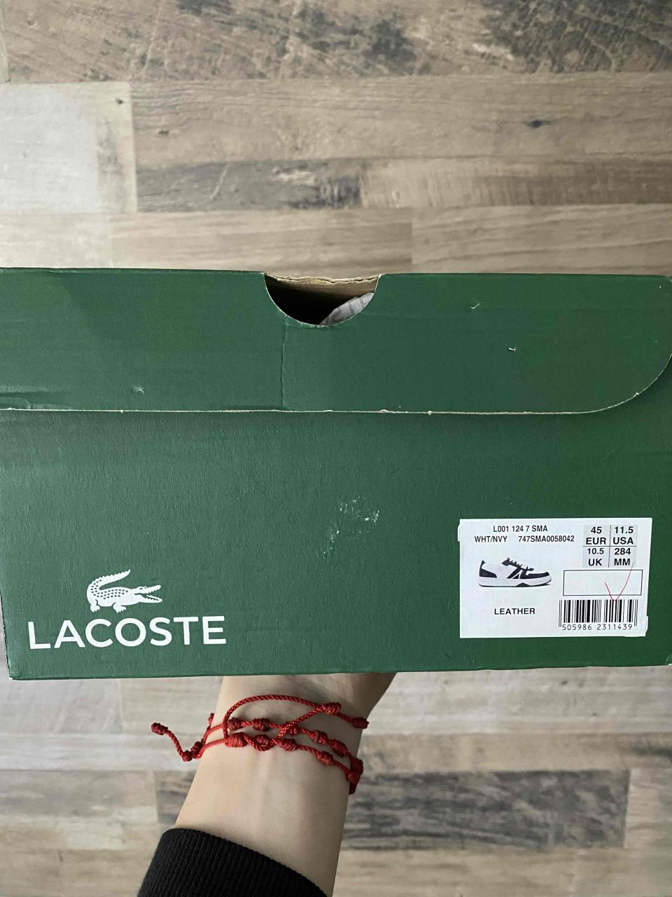 Zapatillas Lacoste Talla 45 ⚪️🔵🟢 - miniatura 5
