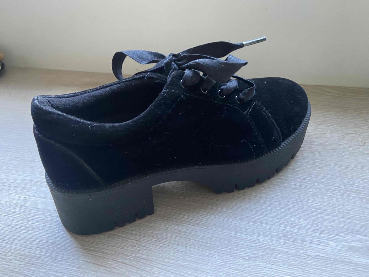 Zapatos negros con plataforma marca Colloky N36 - miniatura 5