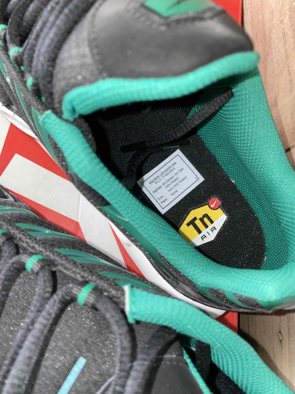 Nike tn talla 44.5 ⚫️🟢 - miniatura 3