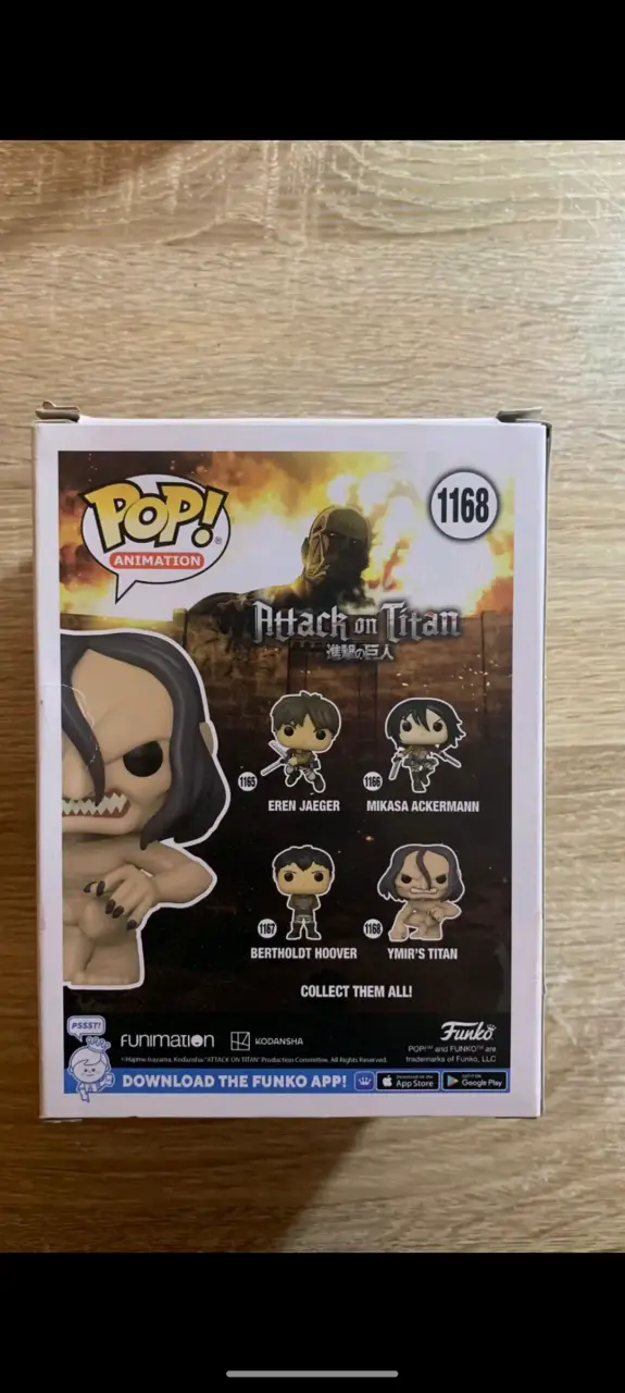Figura Funko Pop Ymir's Titan - miniatura 3