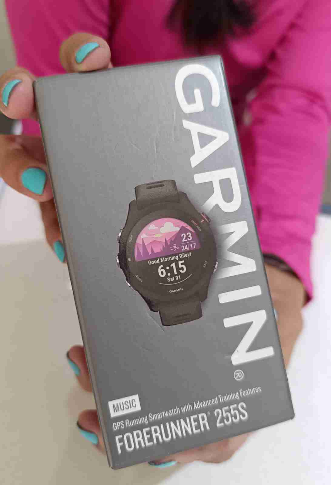 Reloj GPS Garmin Music Forerunner 255S - miniatura 1