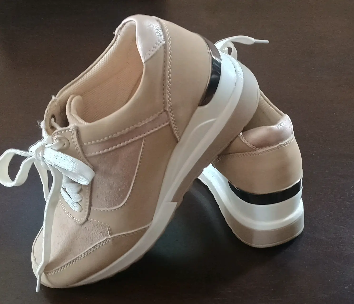 Botines de cuero negros con plataforma - miniatura 2