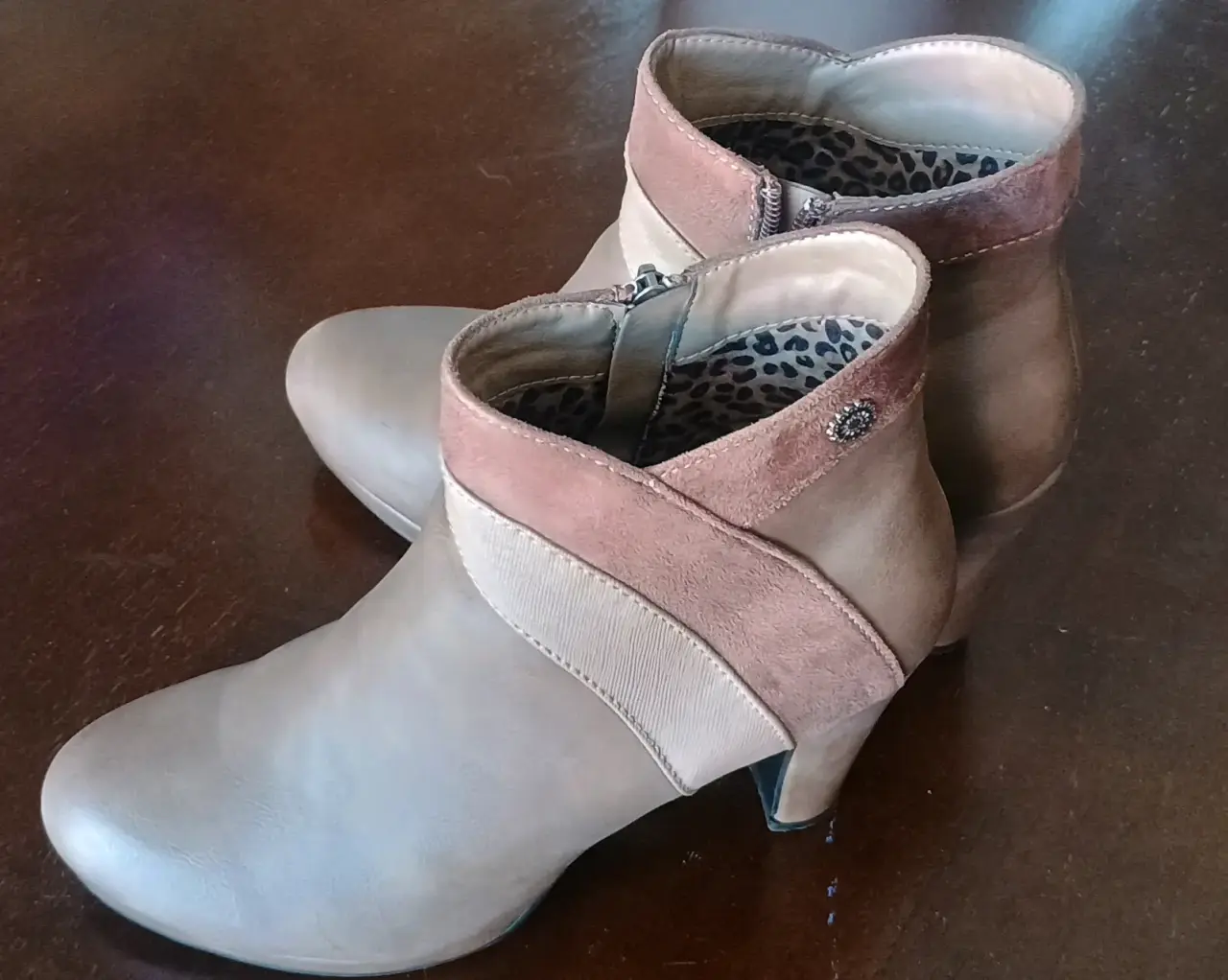 Botines de cuero negros con plataforma - miniatura 4