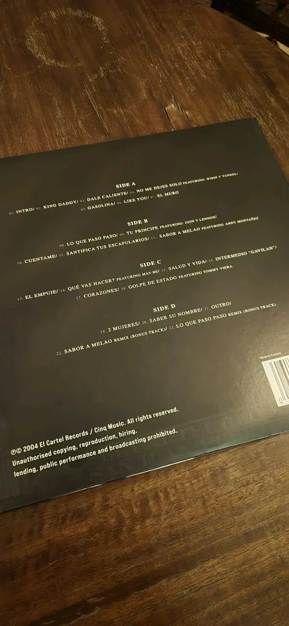 Vinilo Daddy Yankee Barrio Fino - miniatura 2