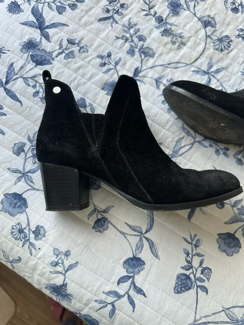Botines negros de gamuza - miniatura 4