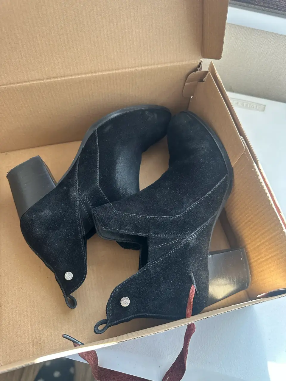 Botines negros de gamuza - miniatura 6