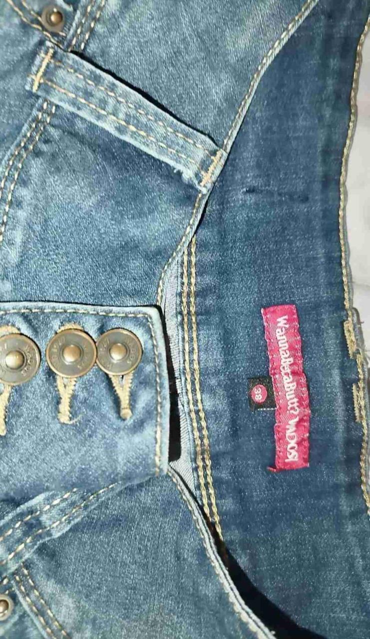 Short de mezclilla mujer - miniatura 2
