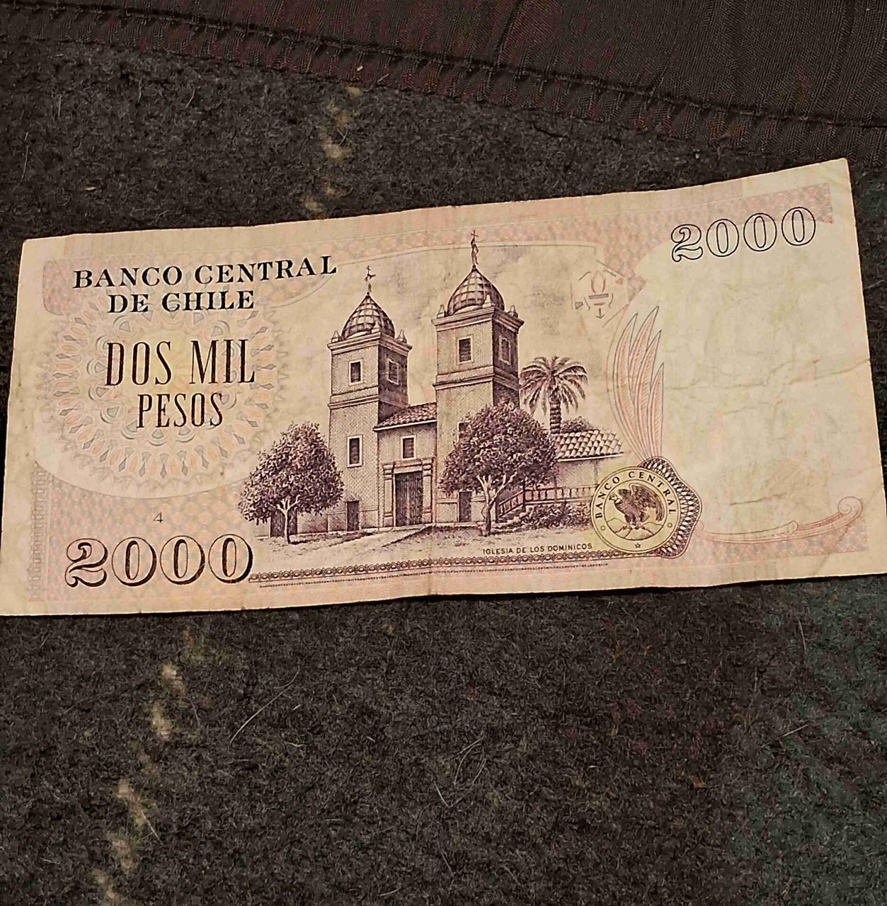 Billete 2000 pesos chilenos - miniatura 2