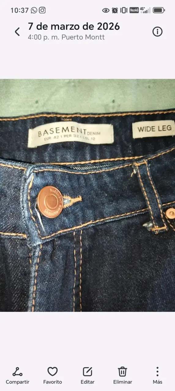 Jeans azules mujer - miniatura 2