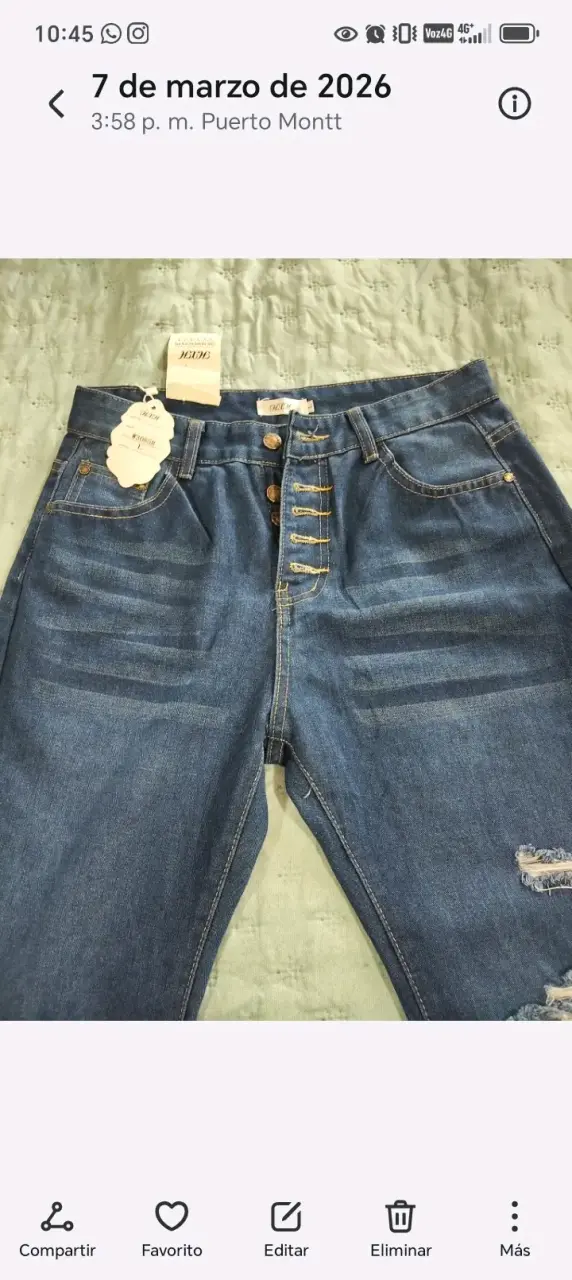 Jeans azules mujer - miniatura 3