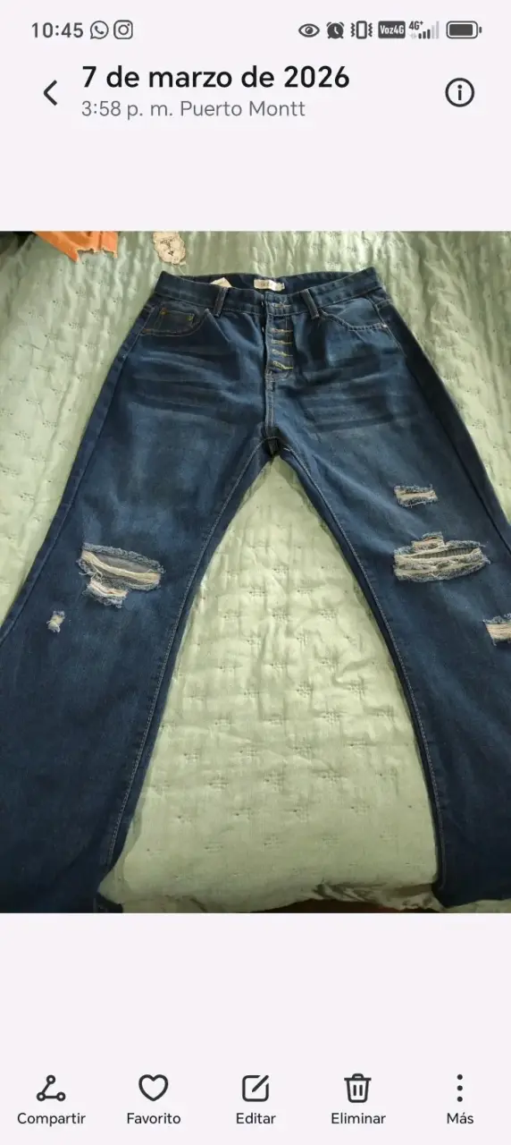 Jeans azules mujer - miniatura 4