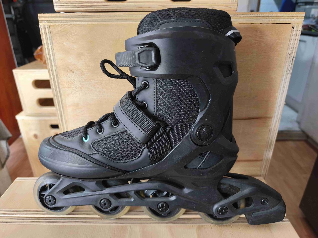Patines en línea negros - miniatura 5