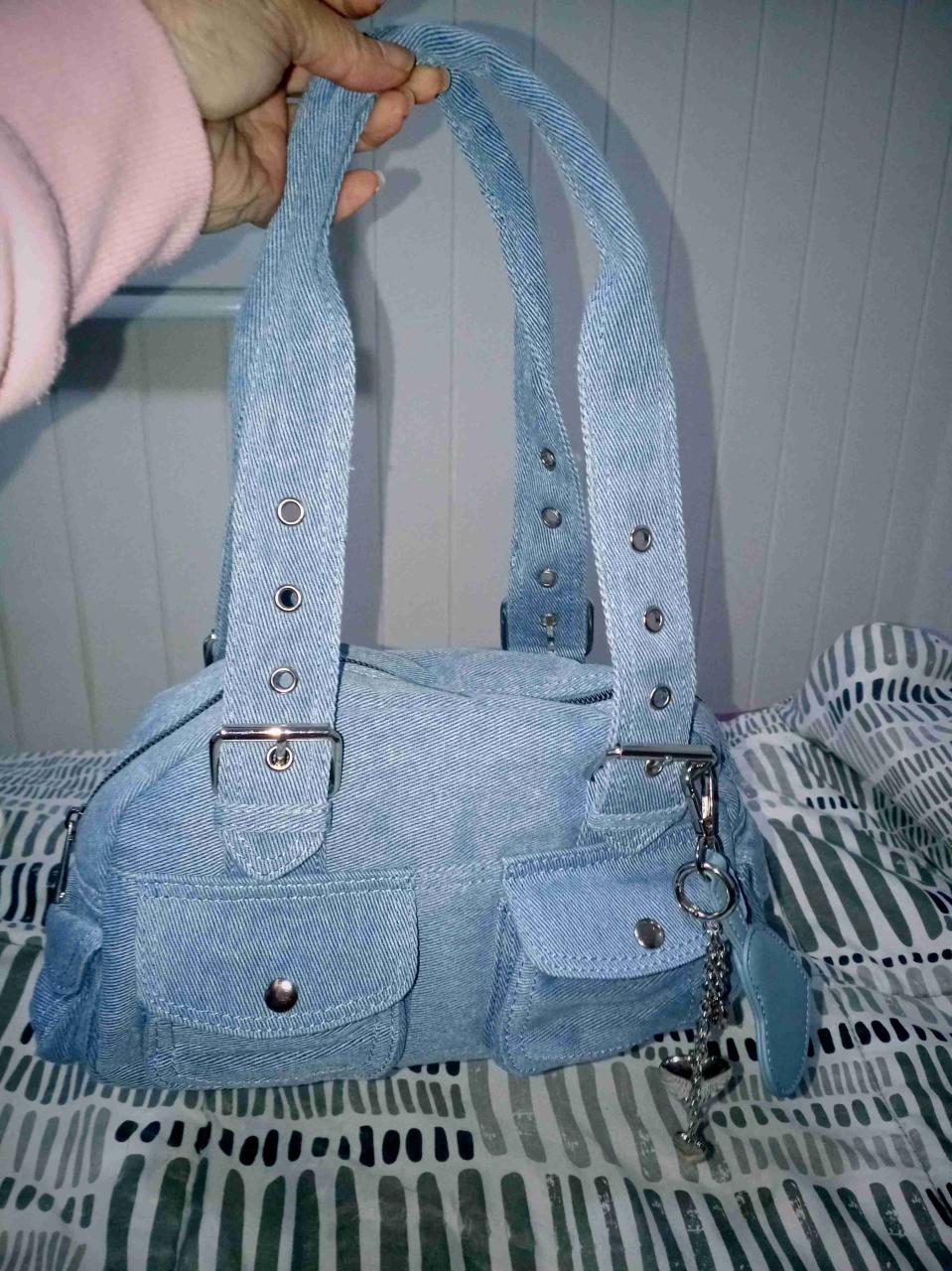 Bolso de mezclilla celeste - miniatura 1