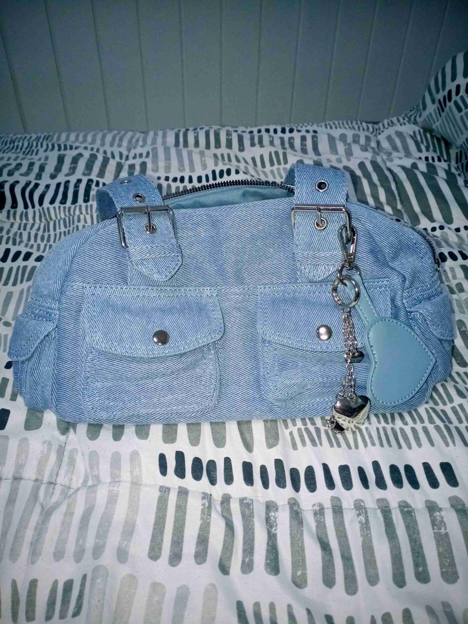 Bolso de mezclilla celeste - miniatura 2
