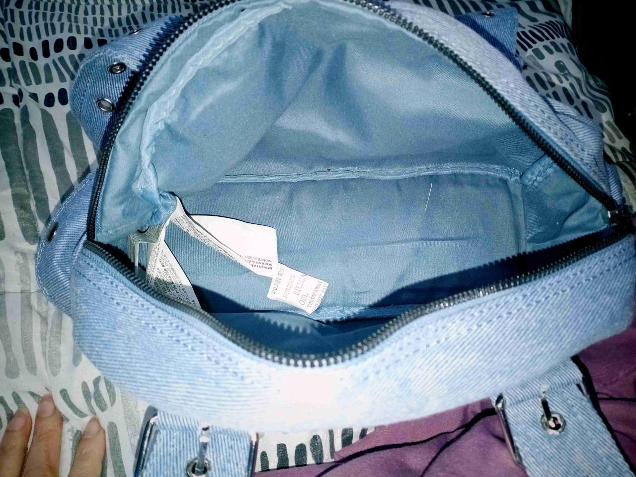 Bolso de mezclilla celeste - miniatura 3