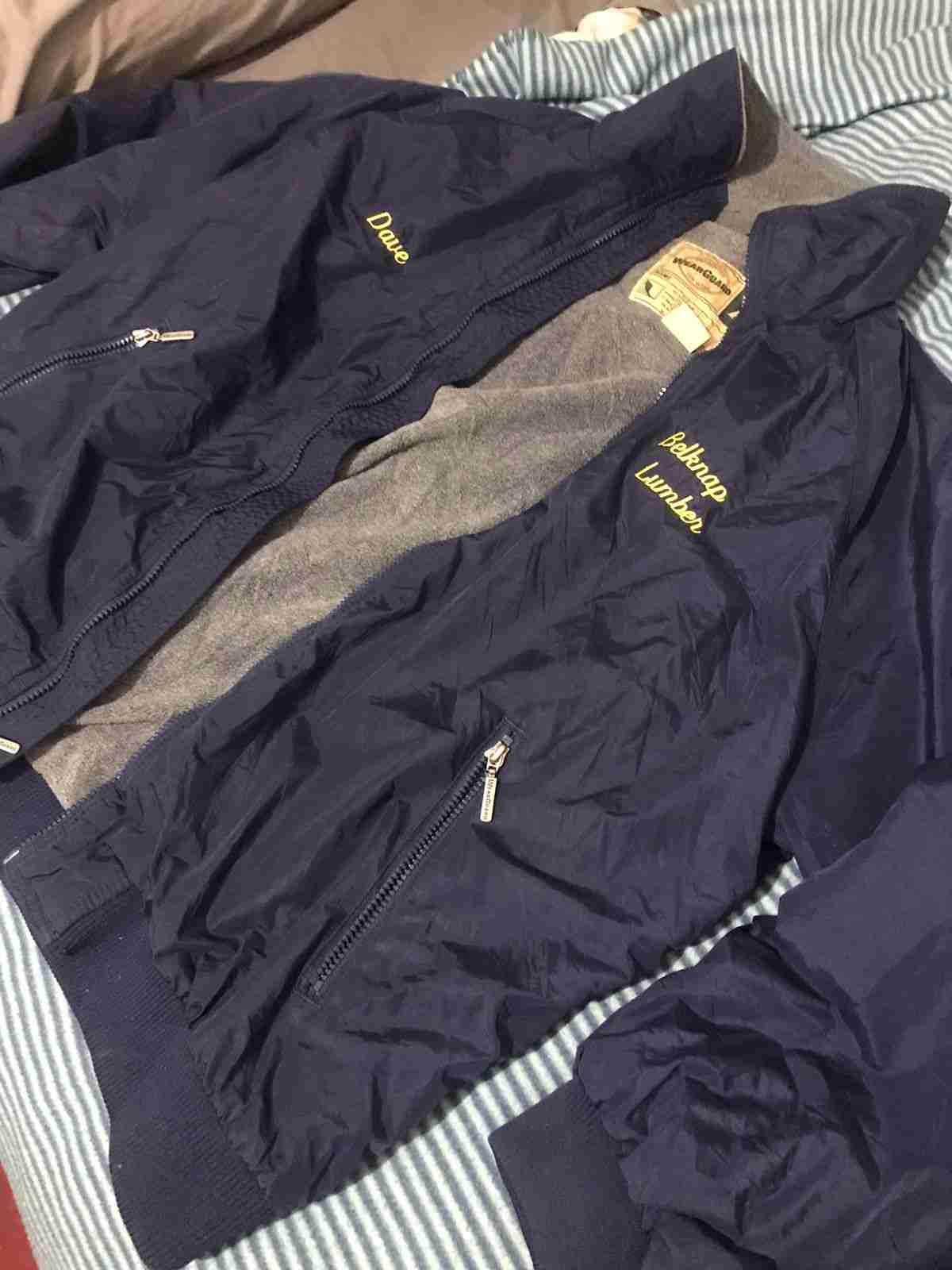 Parka chaqueta azul con cierre Polar dentro NUEVA