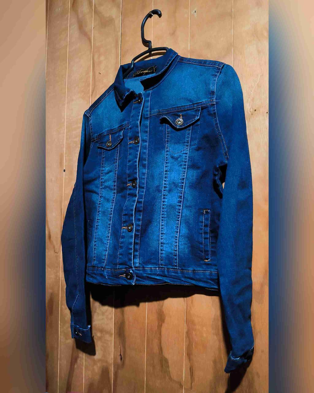 Chaqueta de mezclilla azul - miniatura 2
