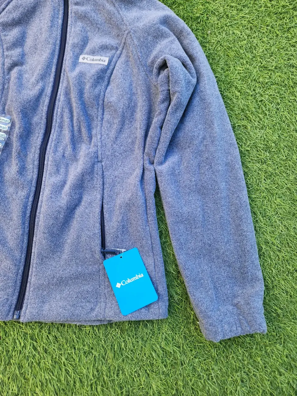 Chaqueta polar Mujer Columbia gris - miniatura 3